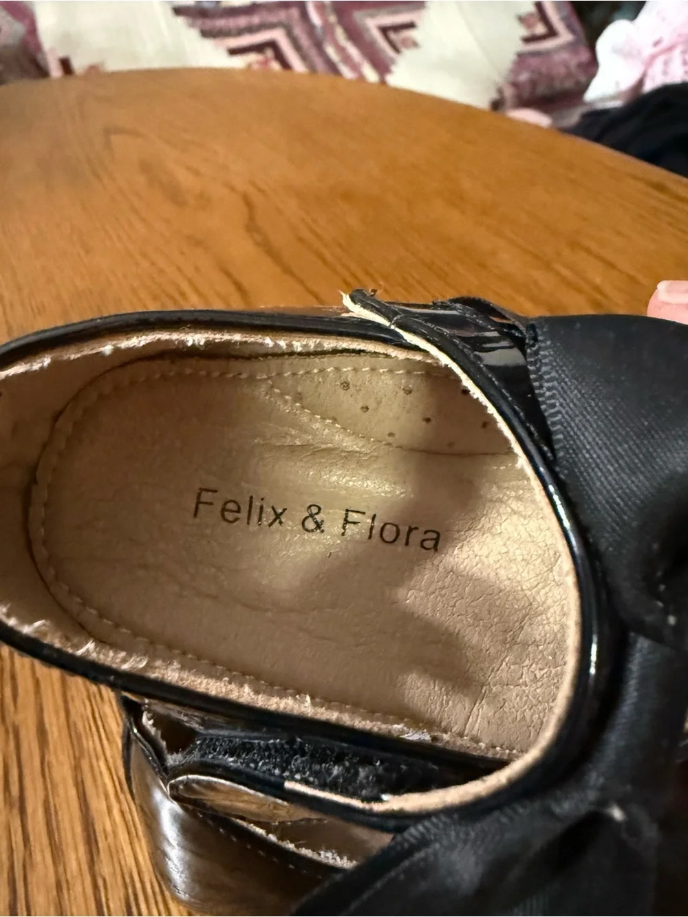 Felix & Flora Black Bow Maryjane’s